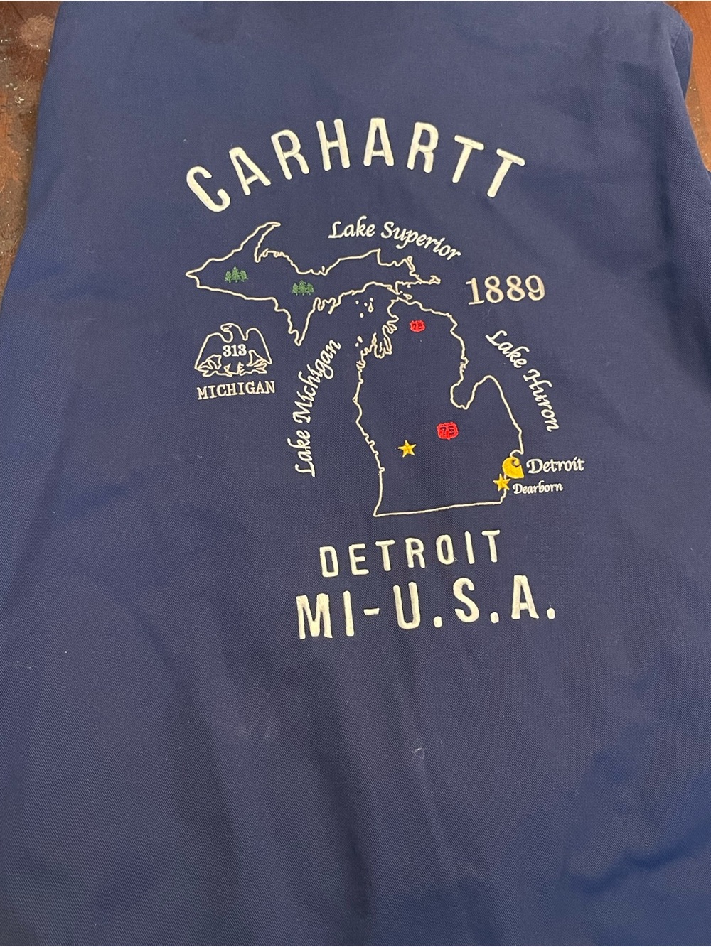 Carbartt WIP Work In Progress Detroit Jacket XL - Picture 8 of 14